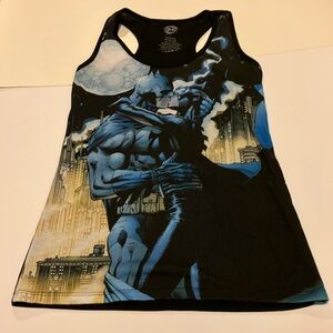 DC Batman and Catwoman tank top